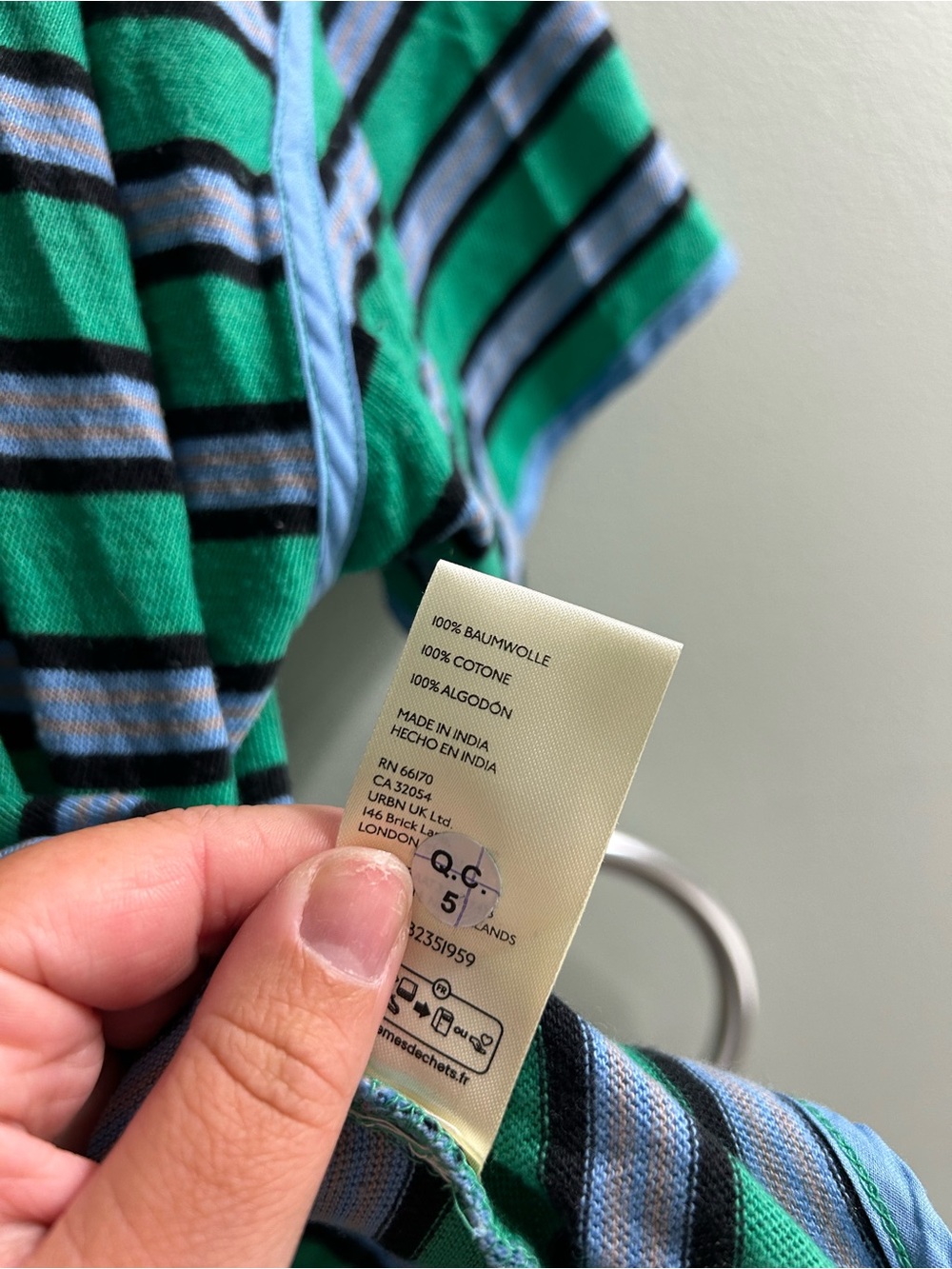 NWOT We The Free Clean Rugby Tee oversized - Picture 6 of 7